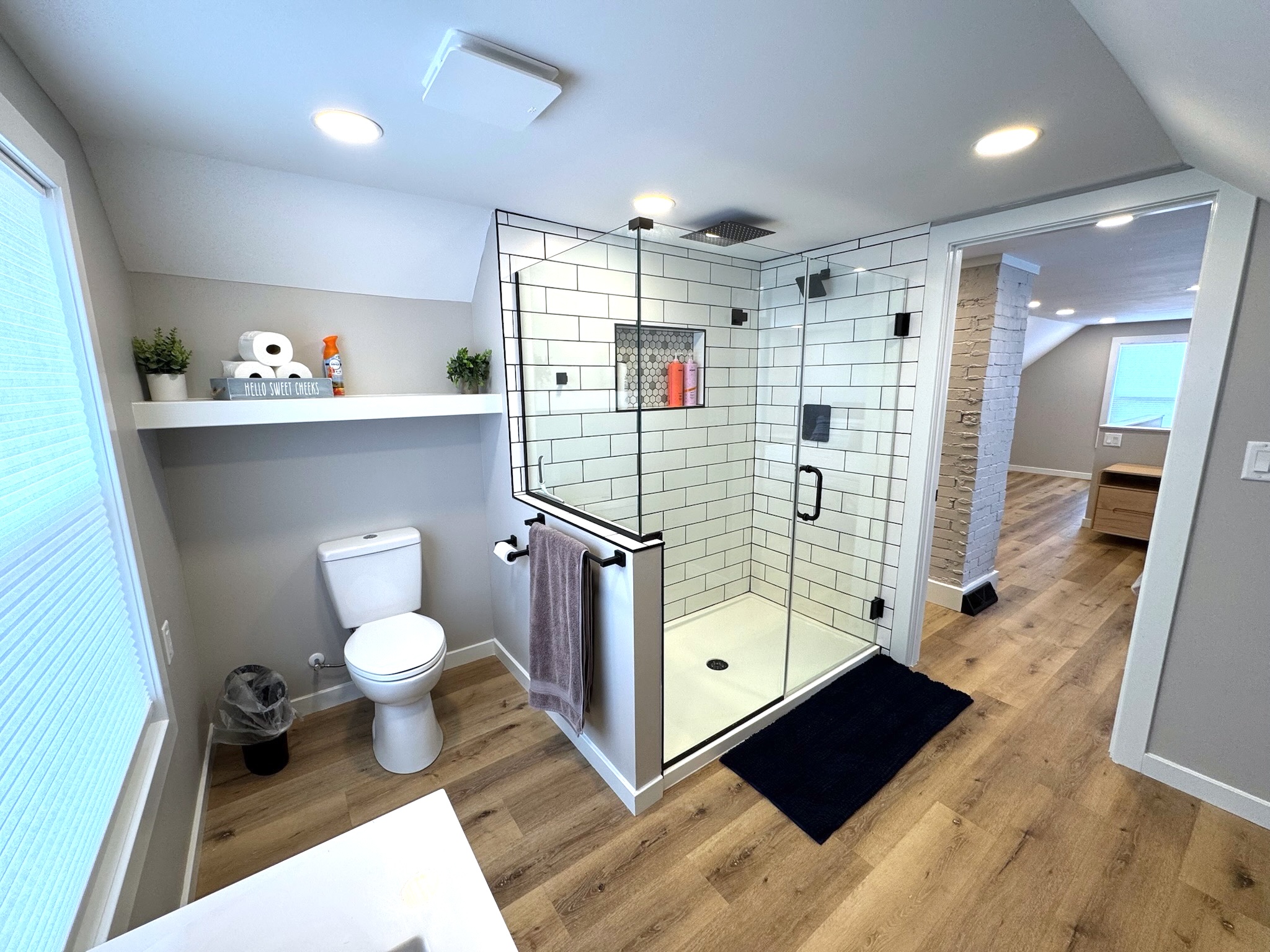 Master bathroom